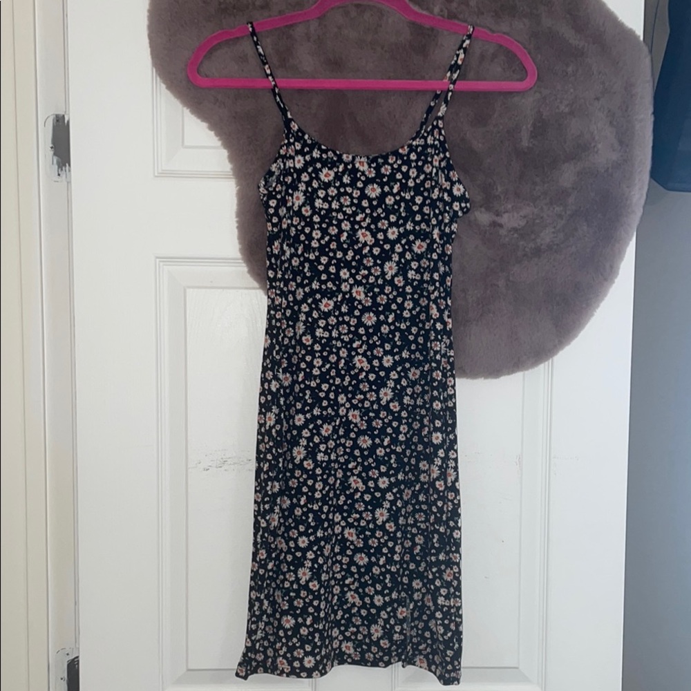 Rue 21 Floral Black Dress